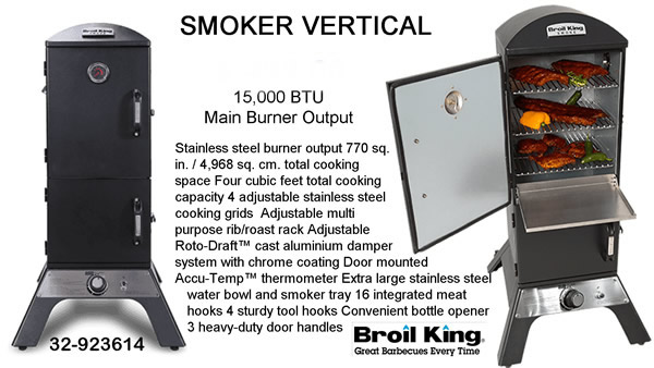 Broil King 923614 Vertical Propane Smoker